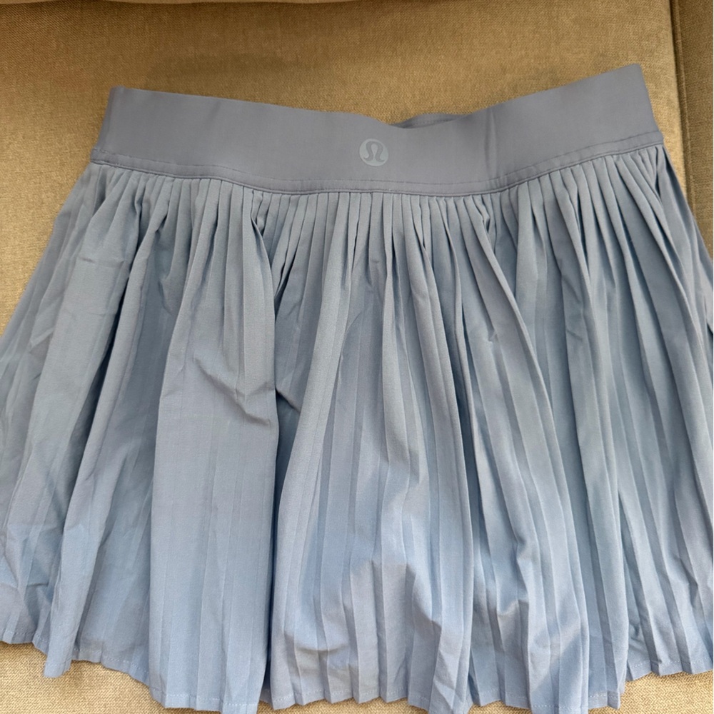 Lululemon Athletica Light Blue Skater Skirt